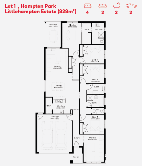 Littlehampton Estate - Hampton Park - Lot 1