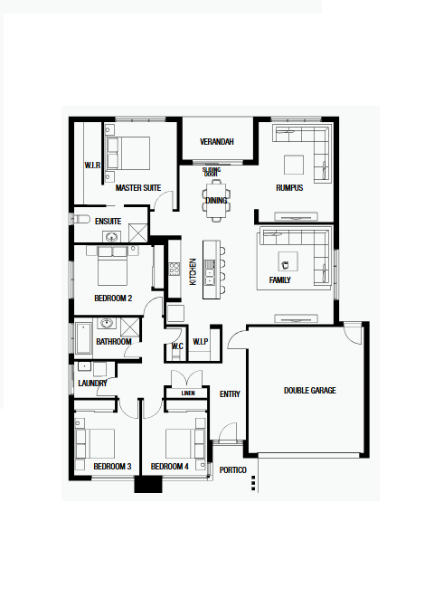 Lot 10 Caddy St by Australian Building Company Floorplan