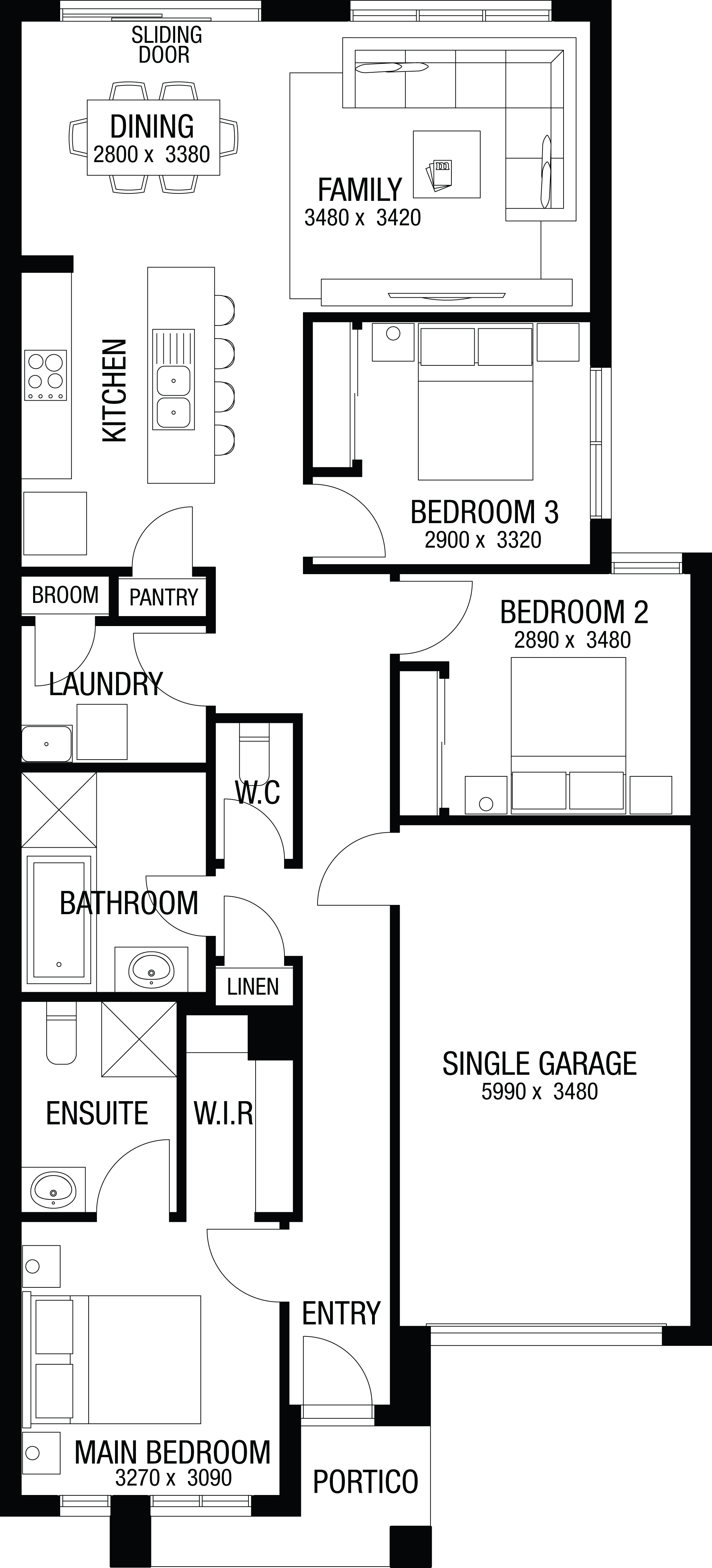 Lot 104 Souffle Road by HomeSolution by Metricon Floorplan