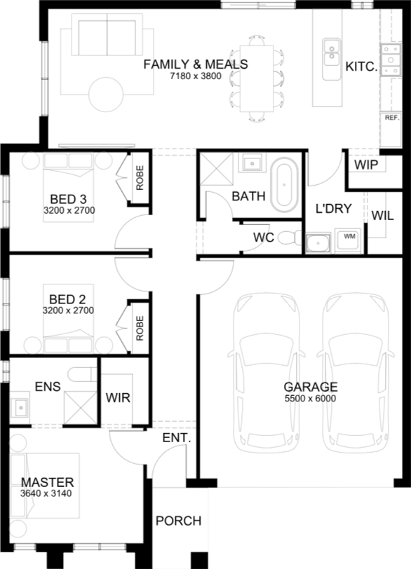 Lot 1041 Frogmore Cct by Sherridon Homes Floorplan