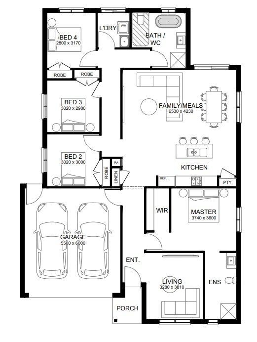 Lot 105 Briody Grove Estate by Sherridon Homes Floorplan
