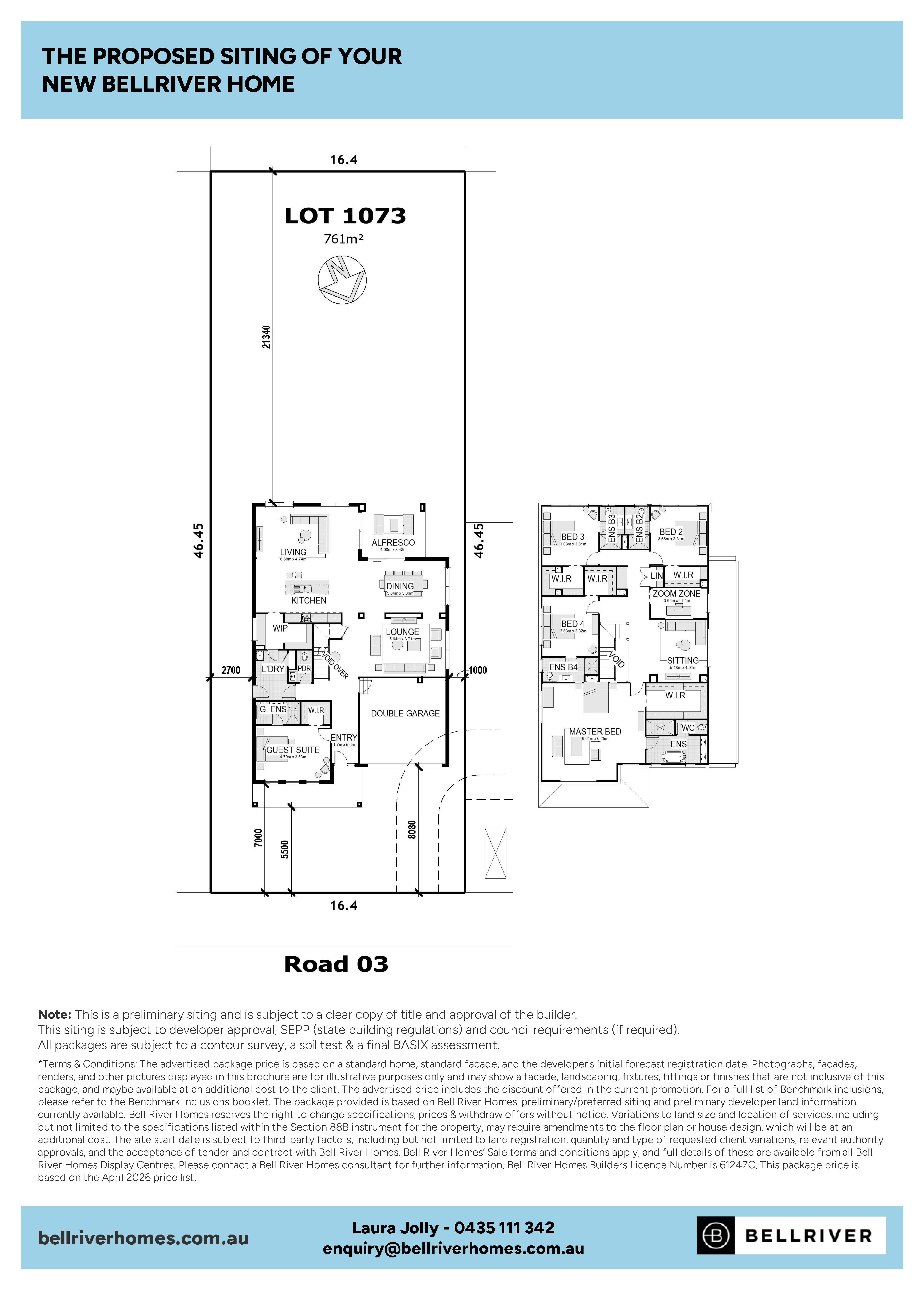 Lot 1073 Road 03 by Bellriver Homes