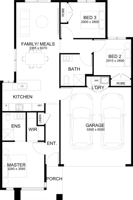 Lot 109 Banyalla Rd by Sherridon Homes Floorplan