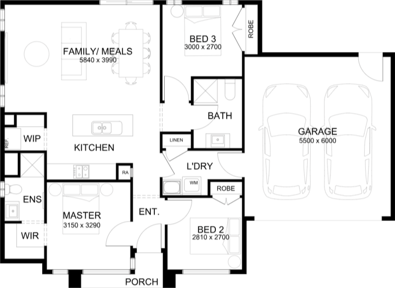 Lot 1121 Herbage Dr by Sherridon Homes Floorplan