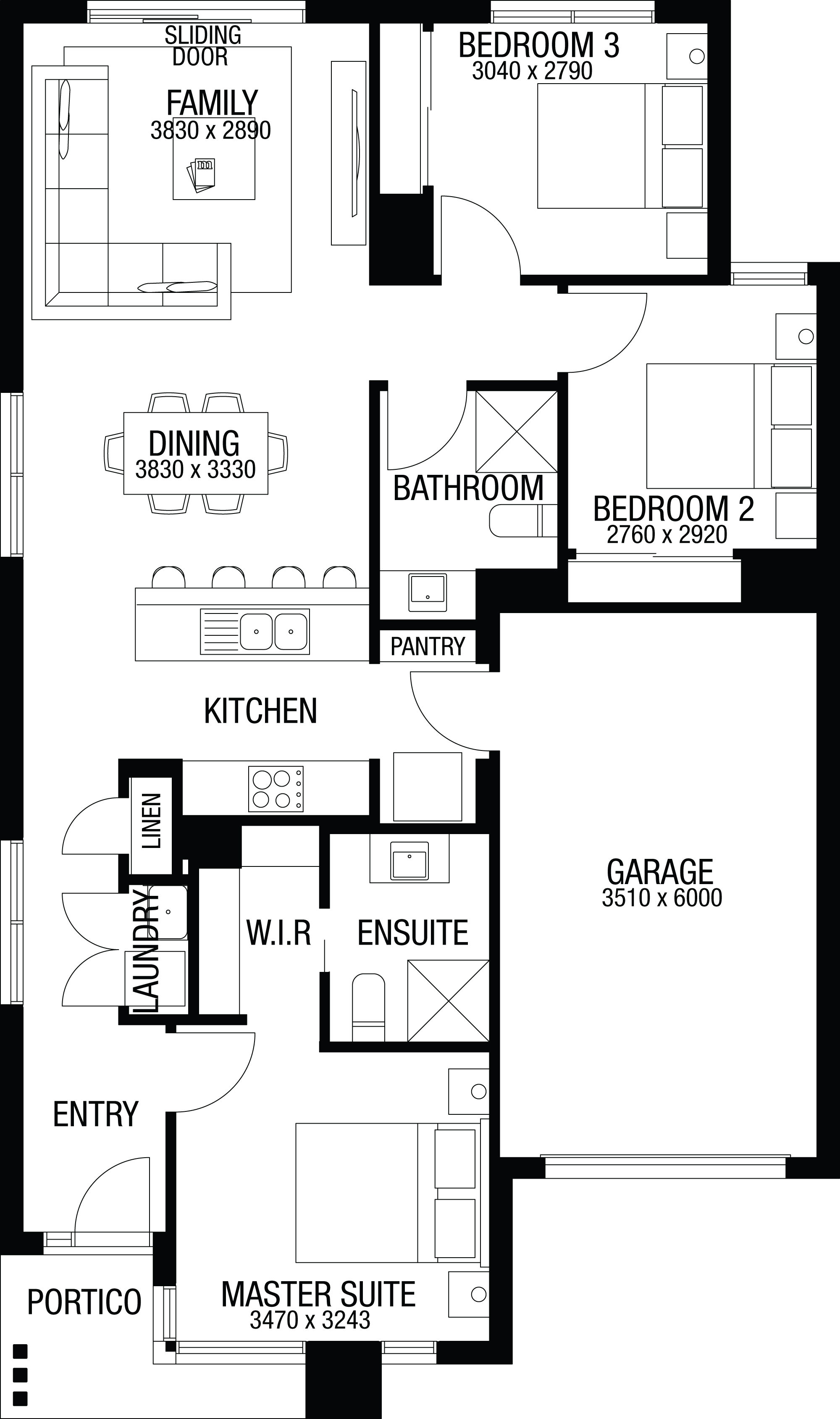 Lot 1123 Tangerine Terrace by Australian Building Company Floorplan