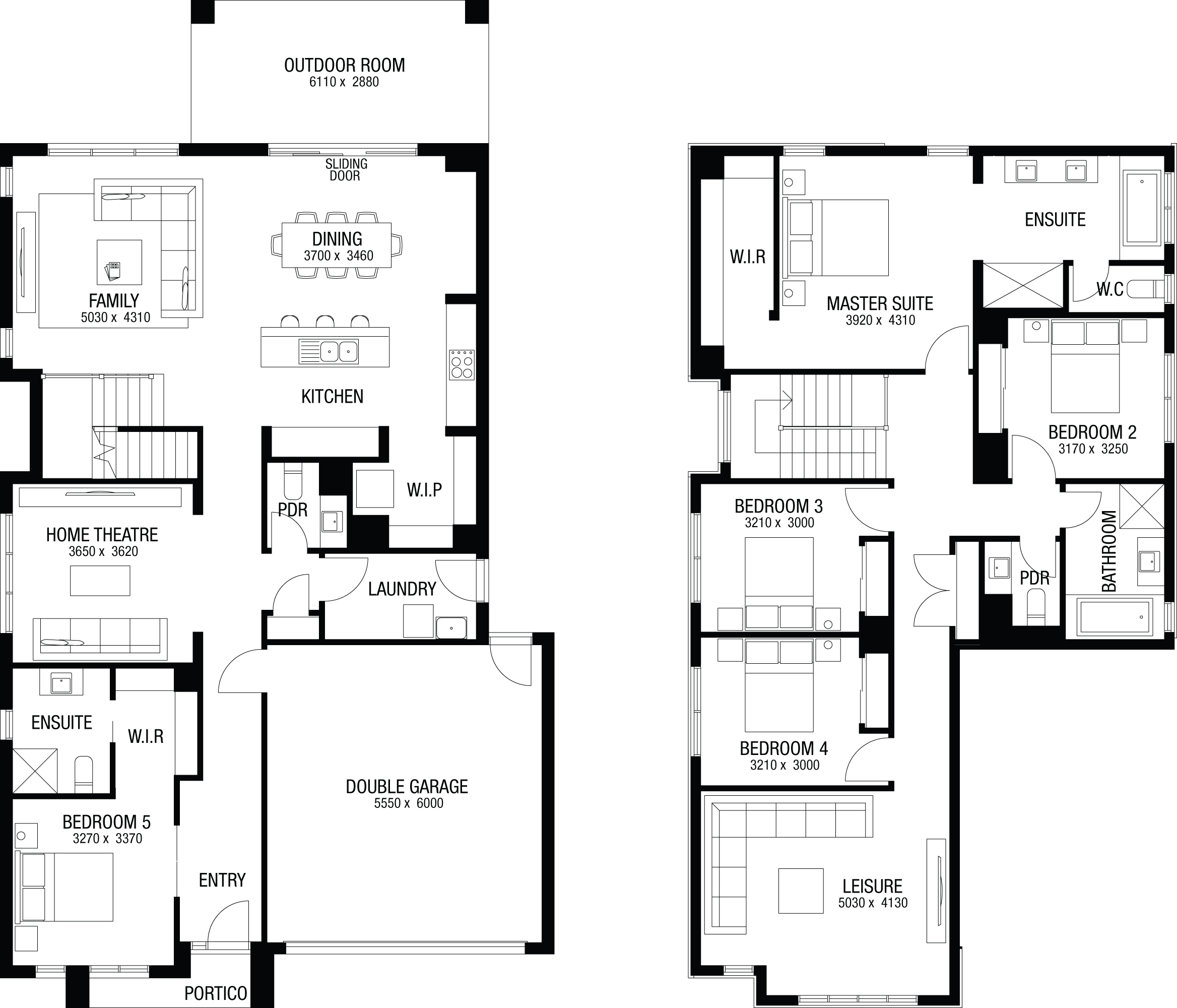 Lot 117 Mount Ararat South Road by Metricon Homes Floorplan