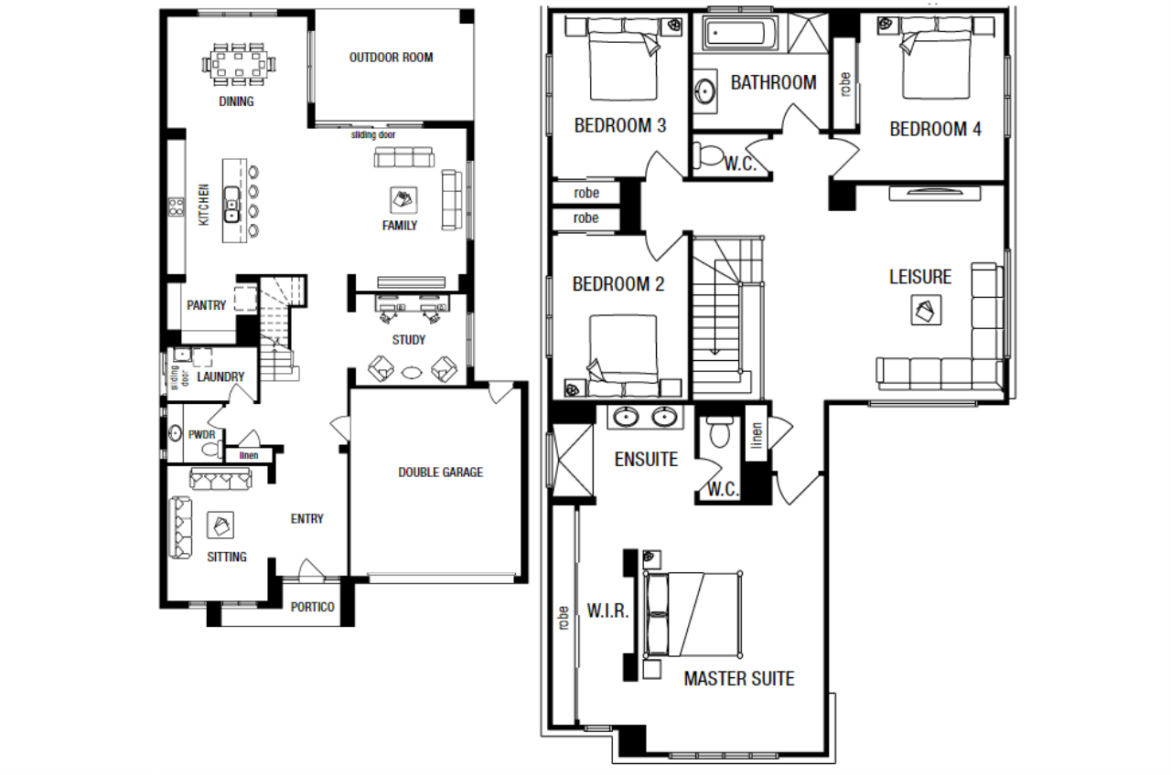 Lot 118 Mount Ararat South Road by Metricon Homes Floorplan