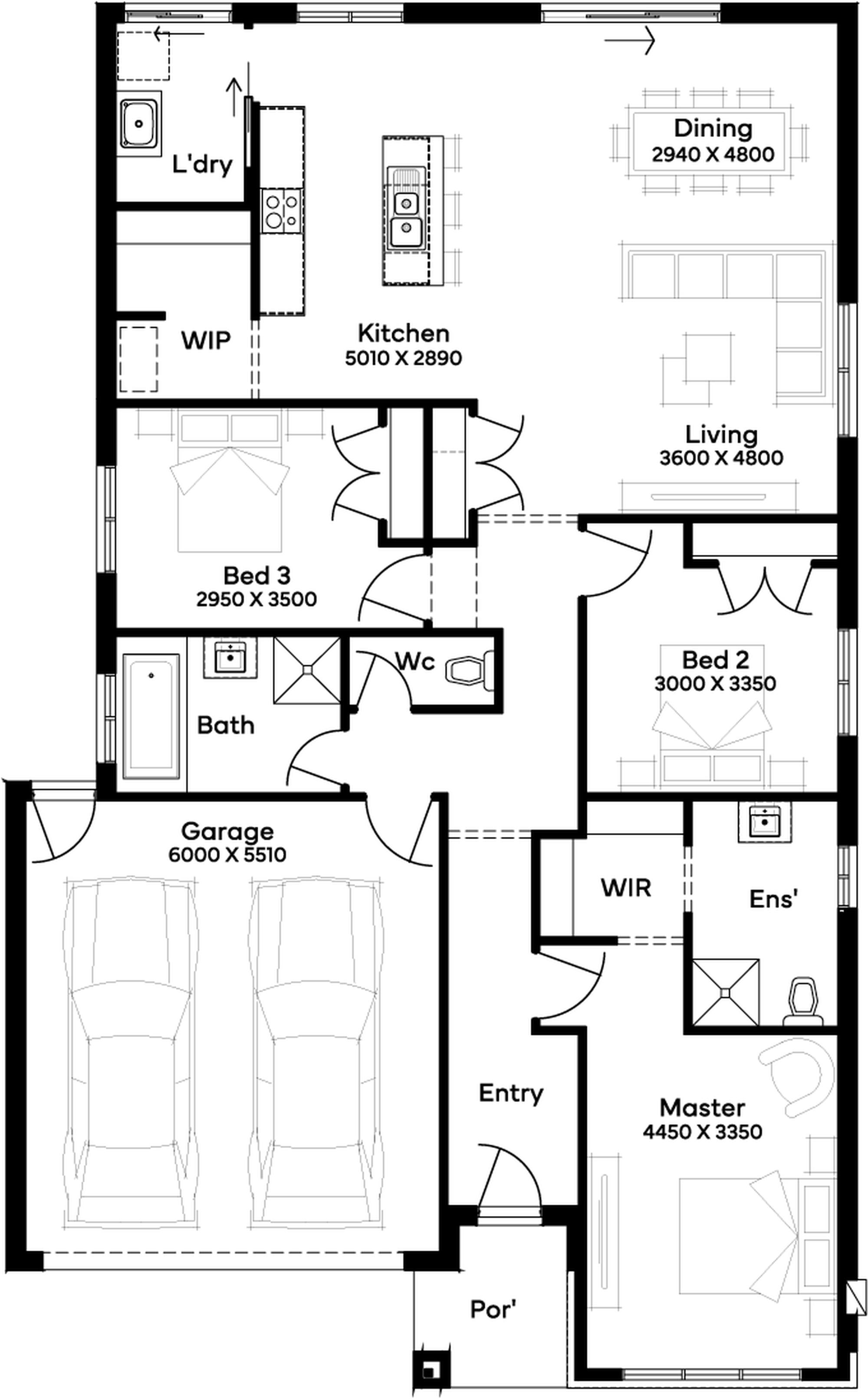 Lot 1234 Spyridium Avenue by Simonds Homes Floorplan