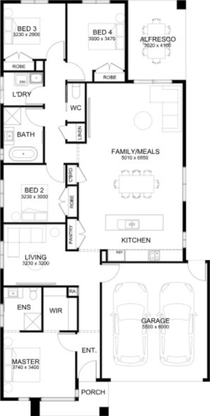 Lot 13 Aberlee Drive by Sherridon Homes Floorplan