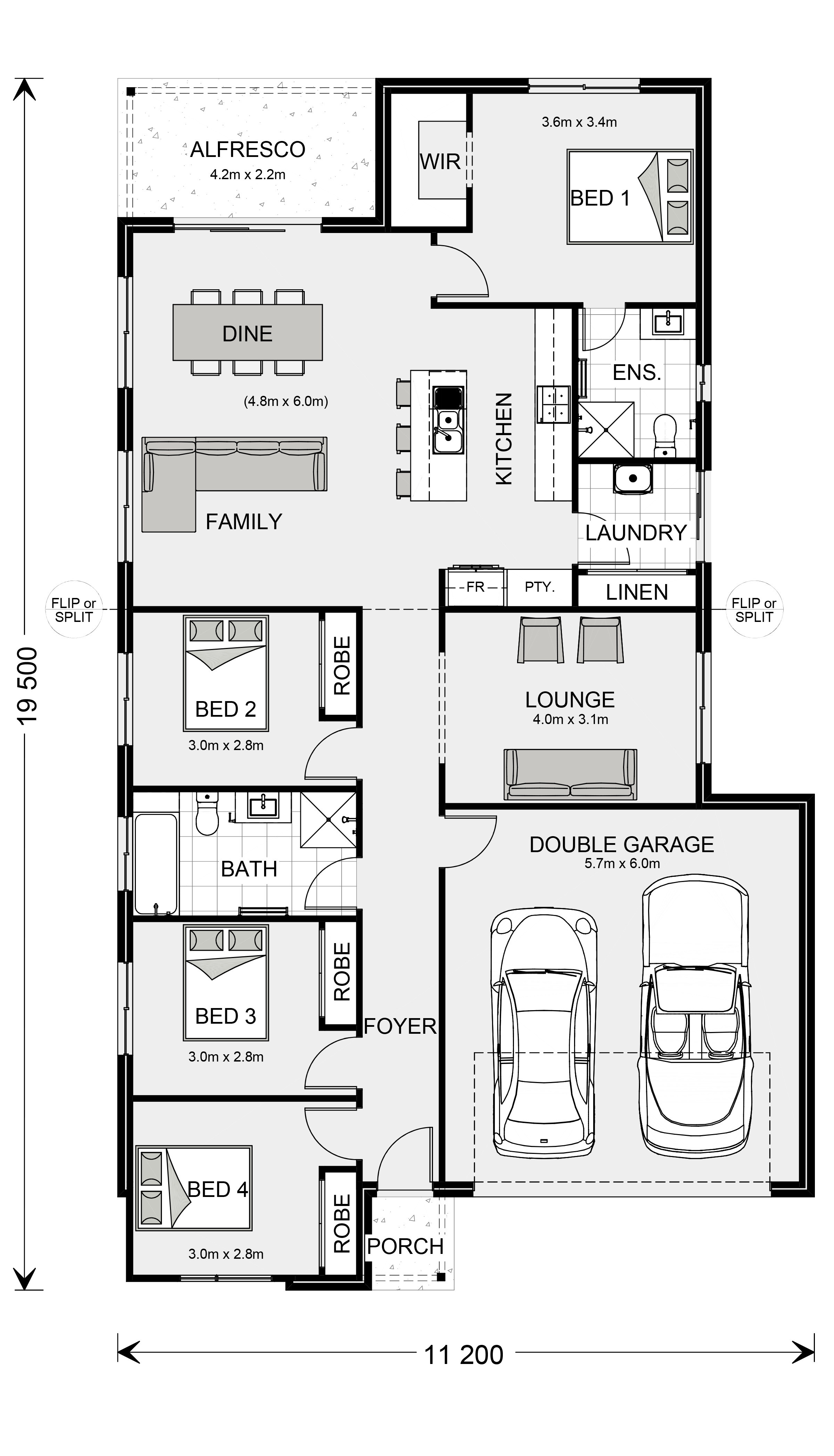 Lot 133 Tolmount Floorplan