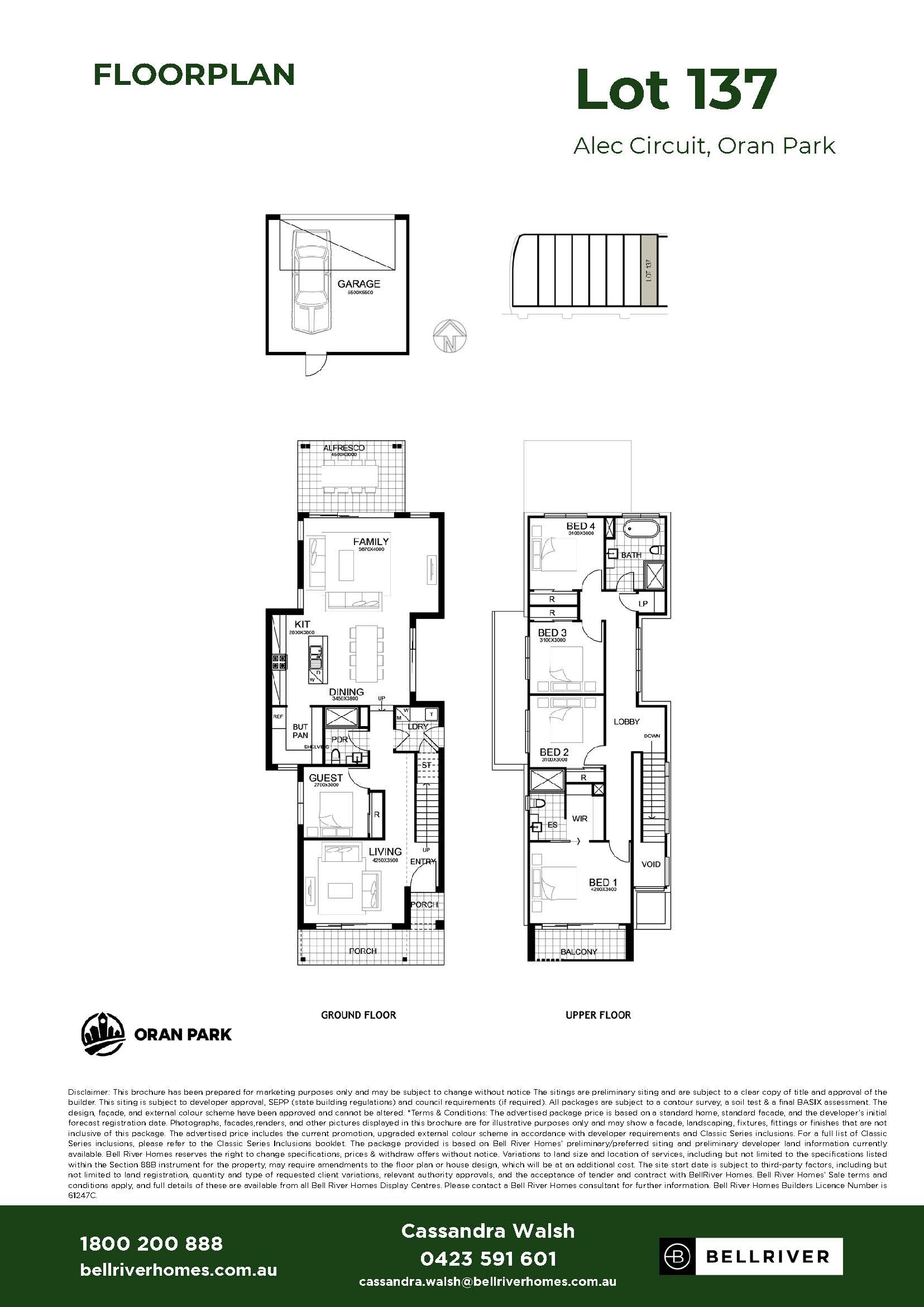 Lot 137 Alec Circuit, Marian's Mana Estate by Bellriver Homes Floorplan