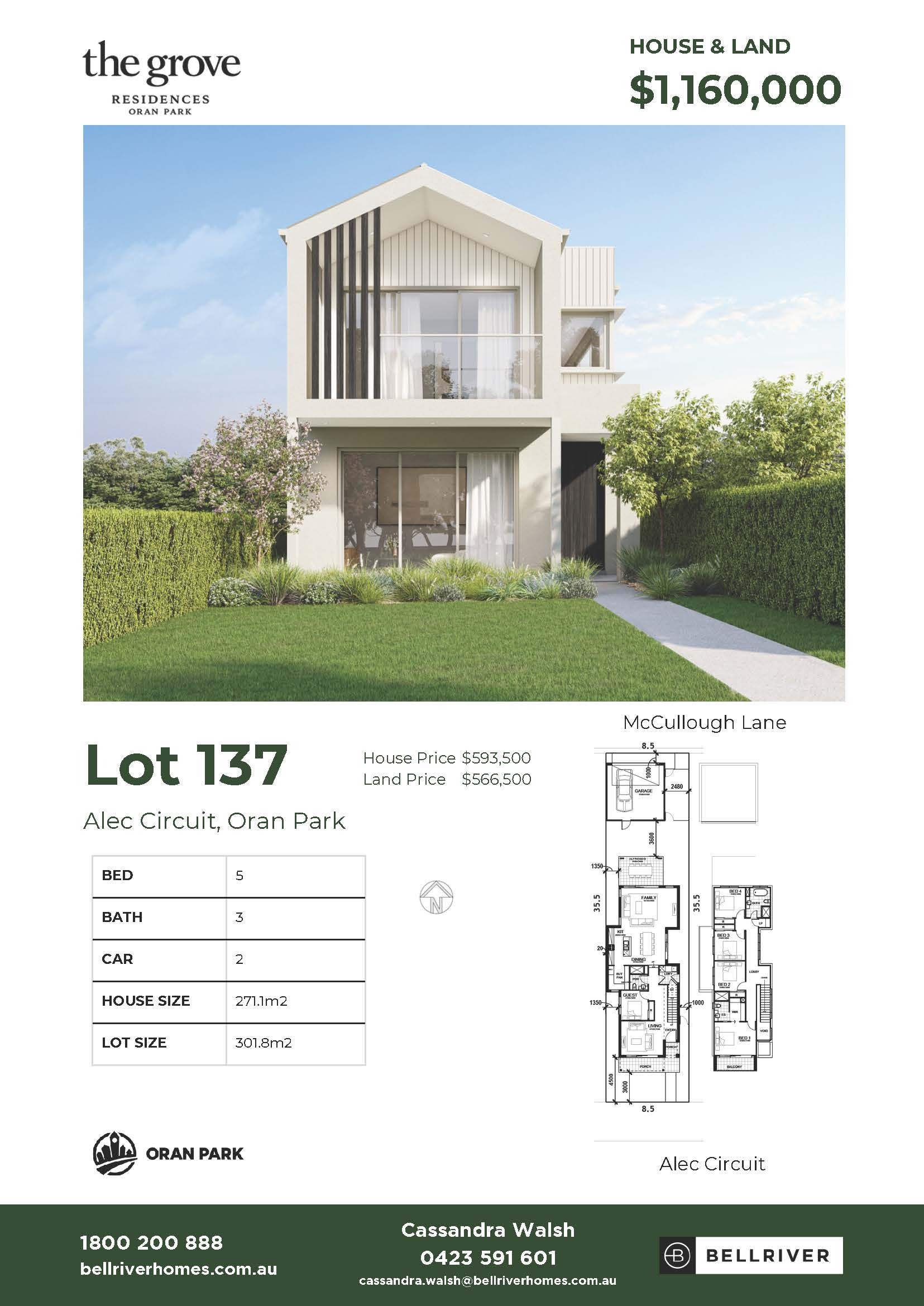 Lot 137 Alec Circuit, Marian's Mana Estate by Bellriver Homes