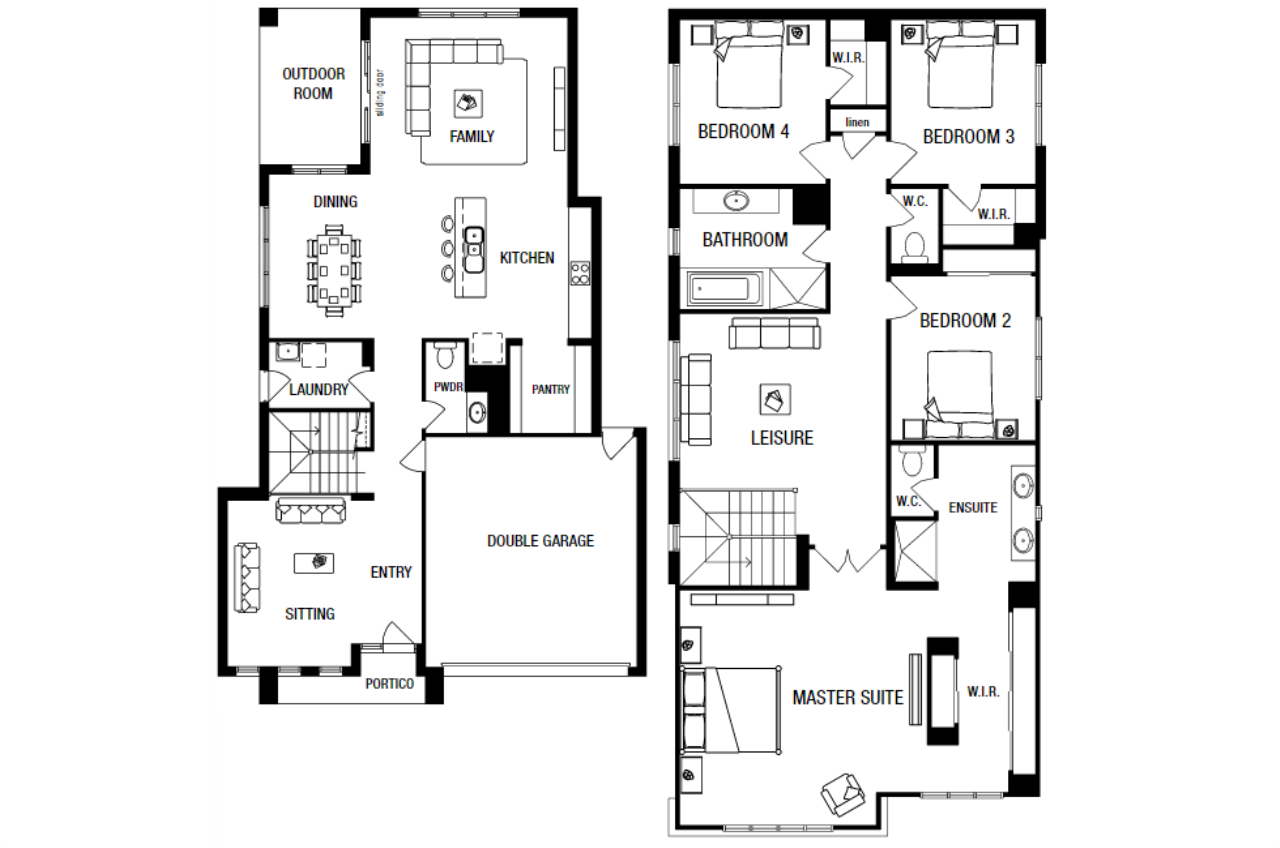 Lot 137 Carina Street by Metricon Homes Floorplan
