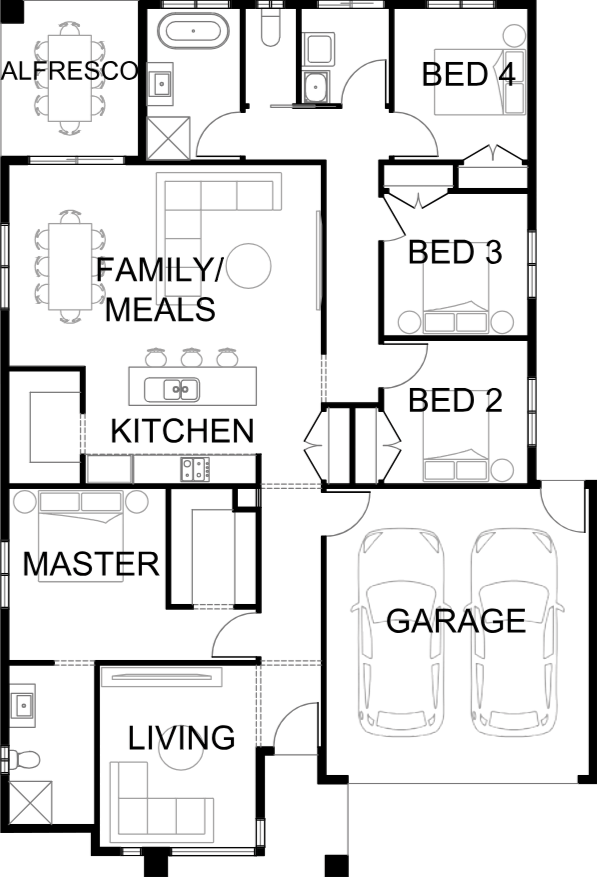 Lot 137 The Lookout by Sherridon Homes Floorplan