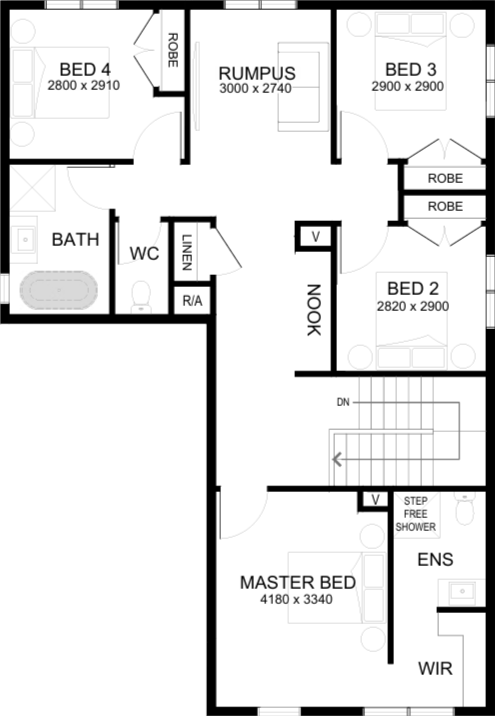 Lot 1408 Rechenberg Bvd by Sherridon Homes Floorplan