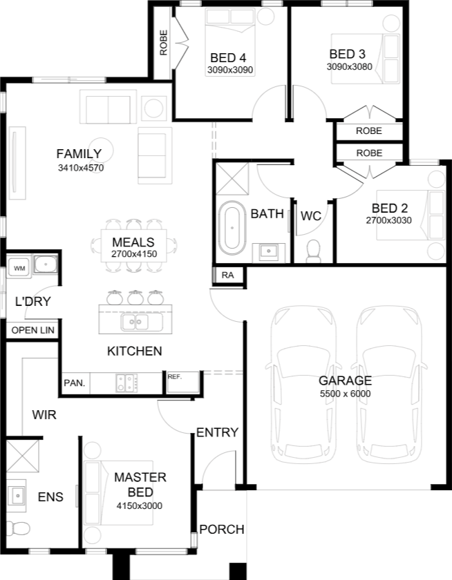 Lot 1426 Newpark Street by Sherridon Homes Floorplan
