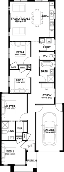 Lot 1527 Coursing Way by Sherridon Homes Floorplan