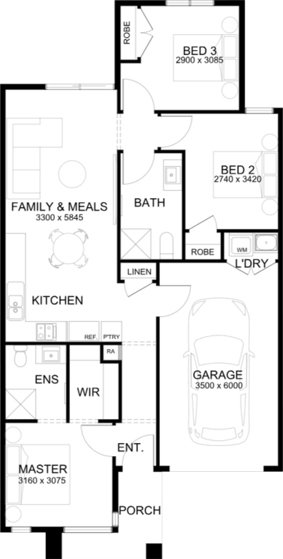 Lot 1528 Coursing Way by Sherridon Homes Floorplan