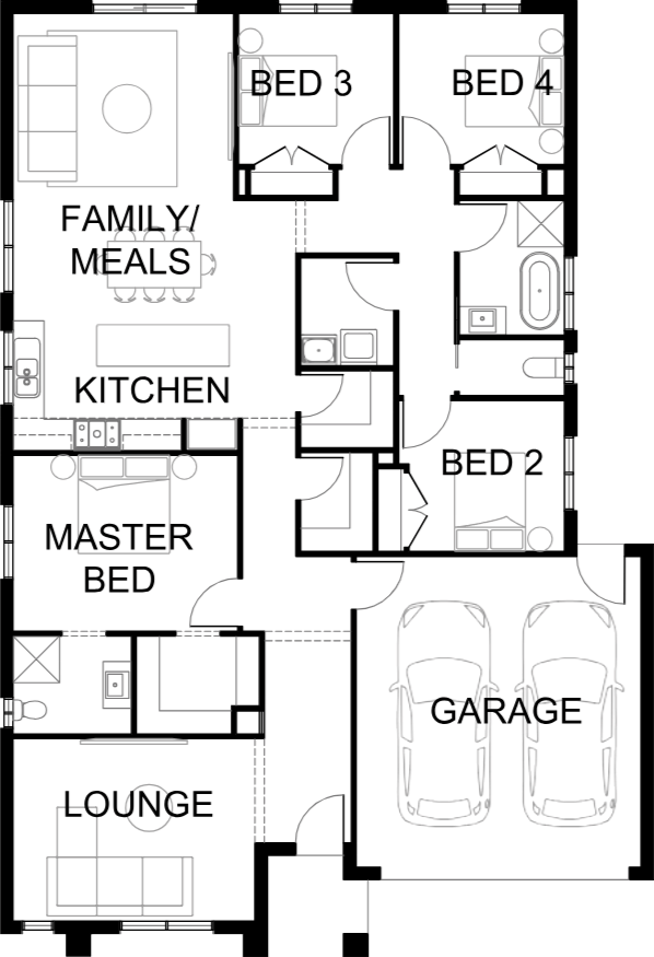 Lot 156 Lombard St by Sherridon Homes Floorplan