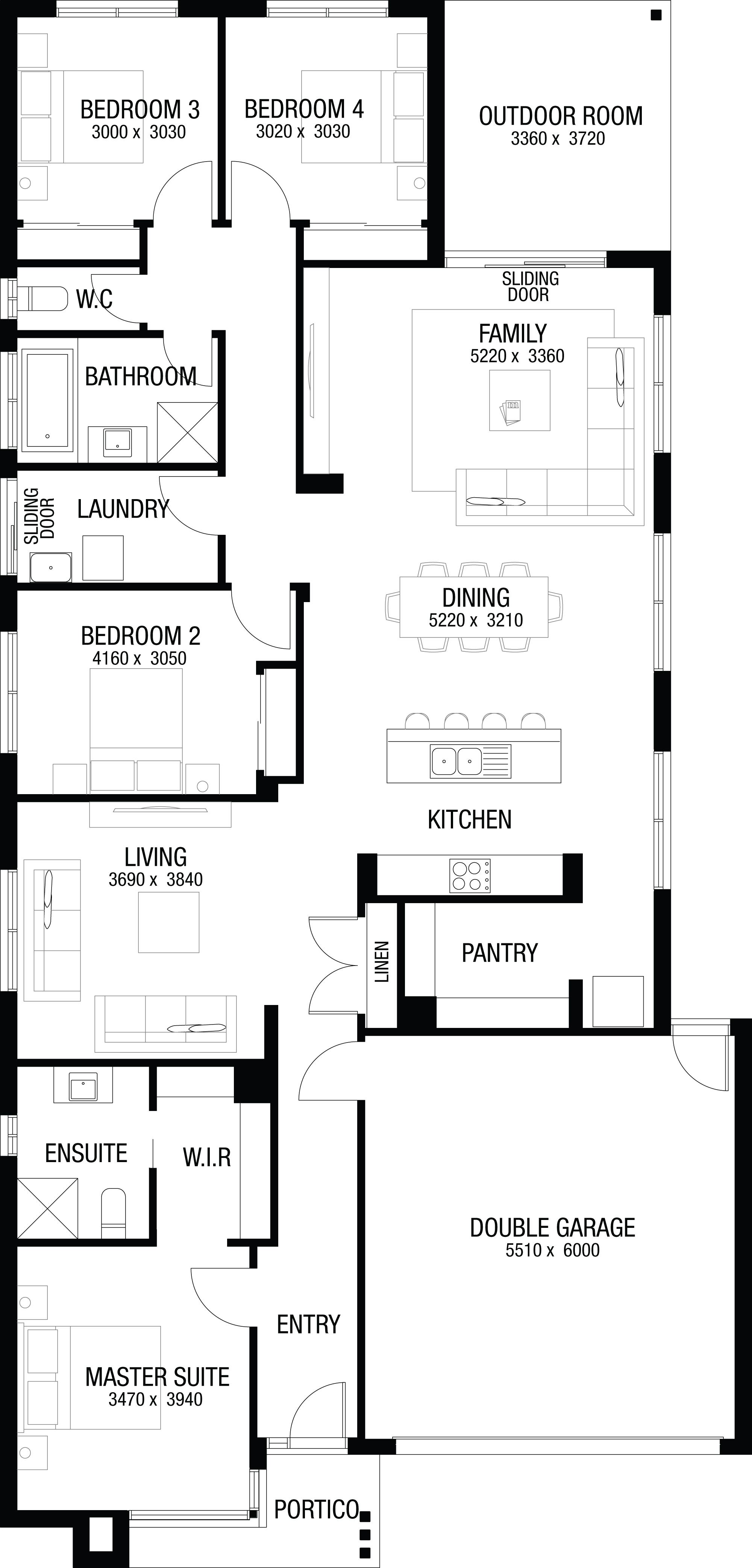 Lot 16 Caddy st by Australian Building Company Floorplan