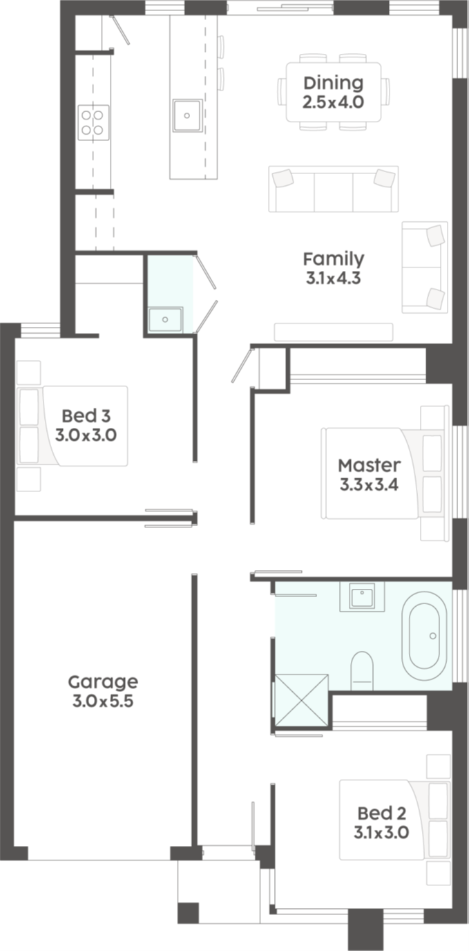 Lot 16 Coorumbung Road Floorplan
