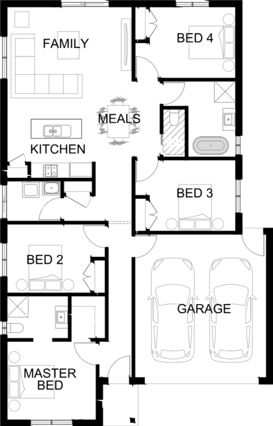 Lot 166 Nagori Rd by Sherridon Homes Floorplan