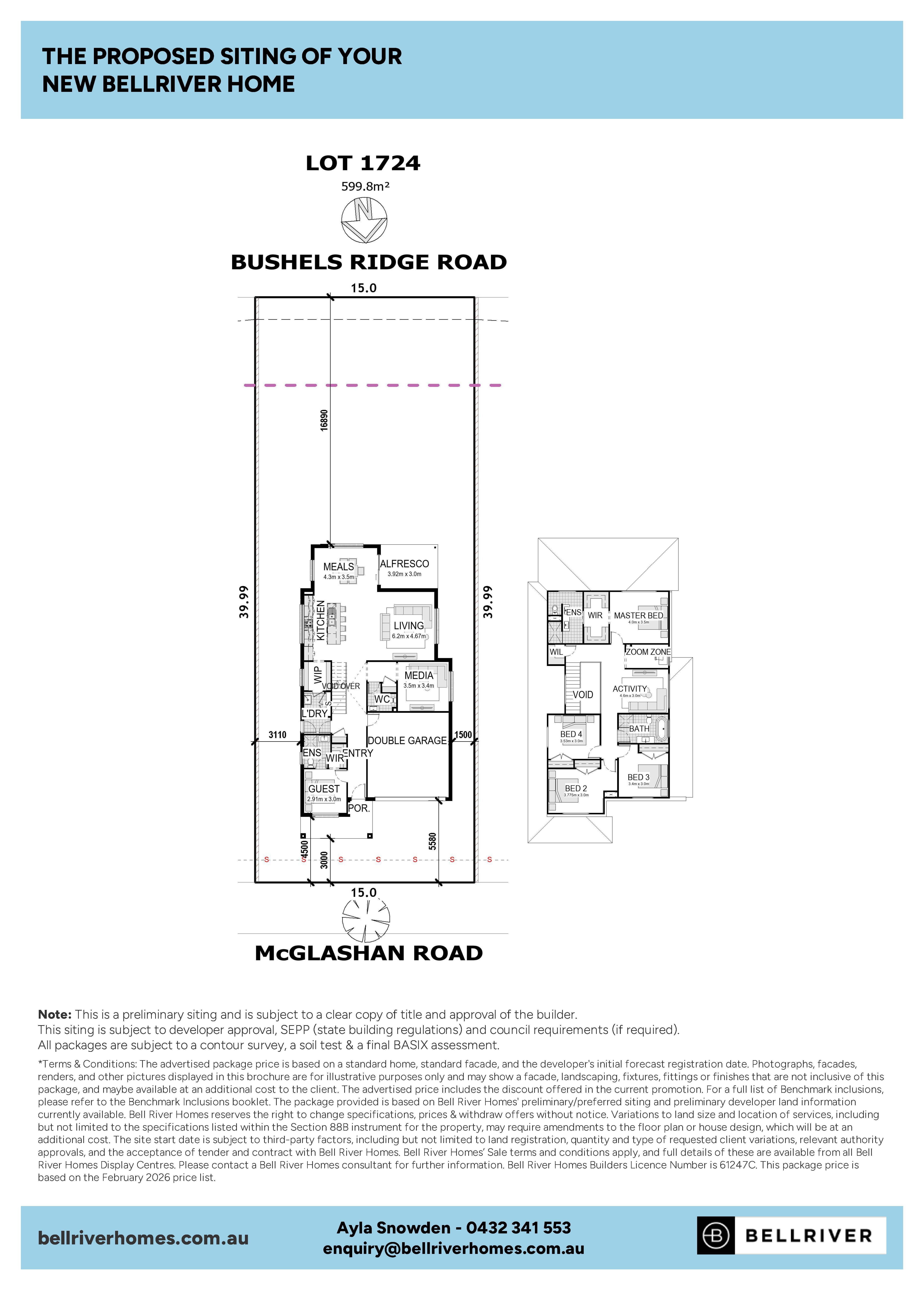 Lot 1724 McGlashan Road, Radcliffe Estate by Bellriver Homes