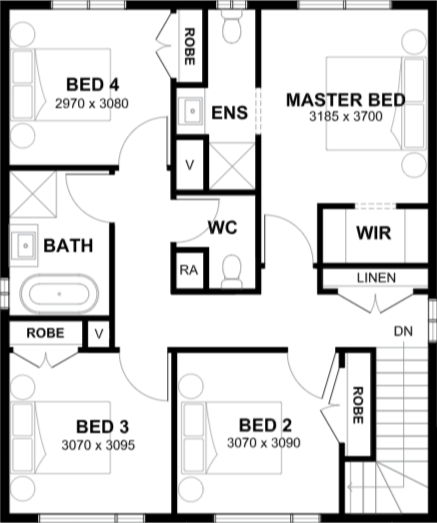Lot 176 Woodstock St by Sherridon Homes Floorplan