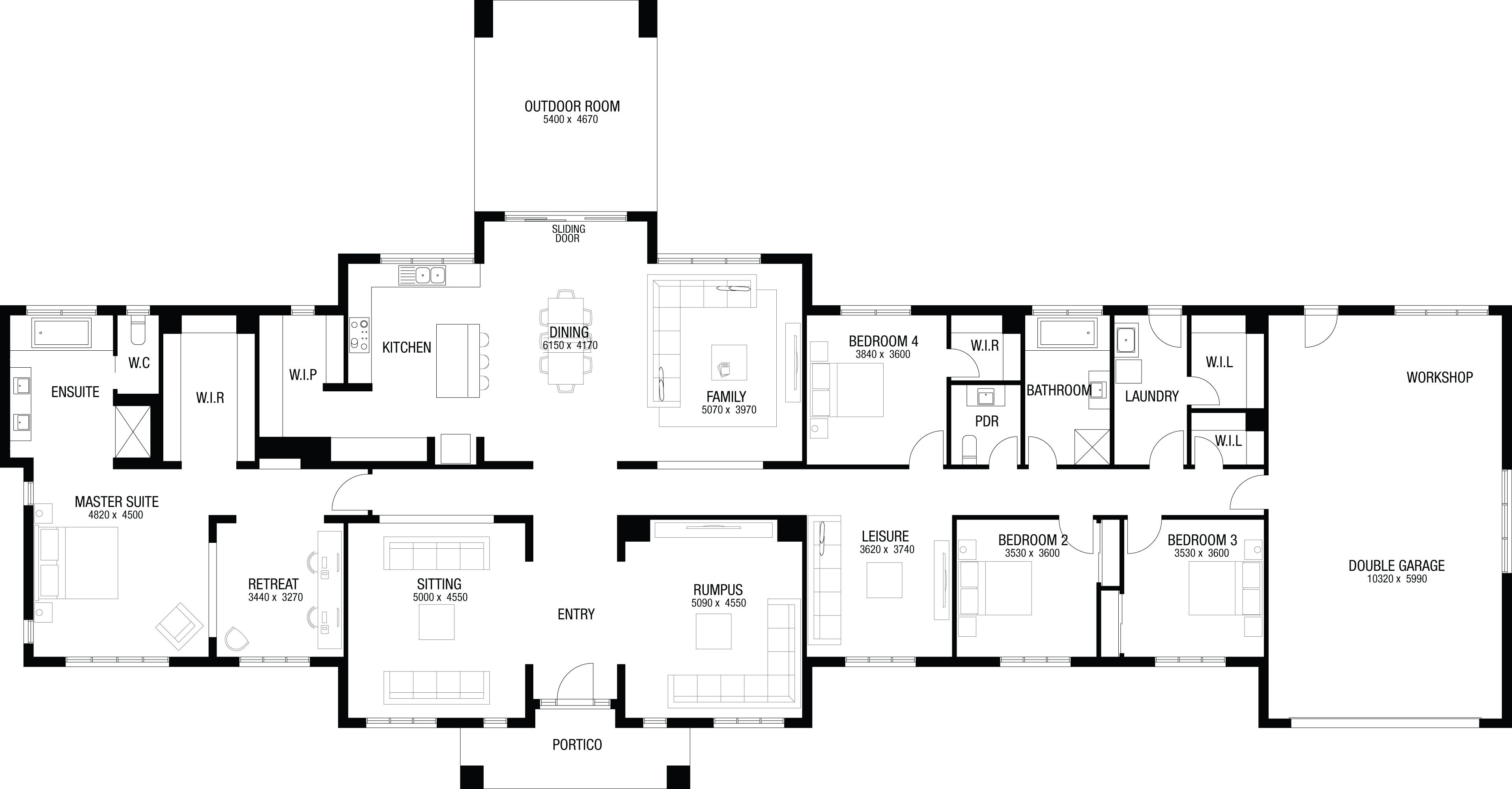 Lot 18 Floreat Court by Metricon Homes Floorplan