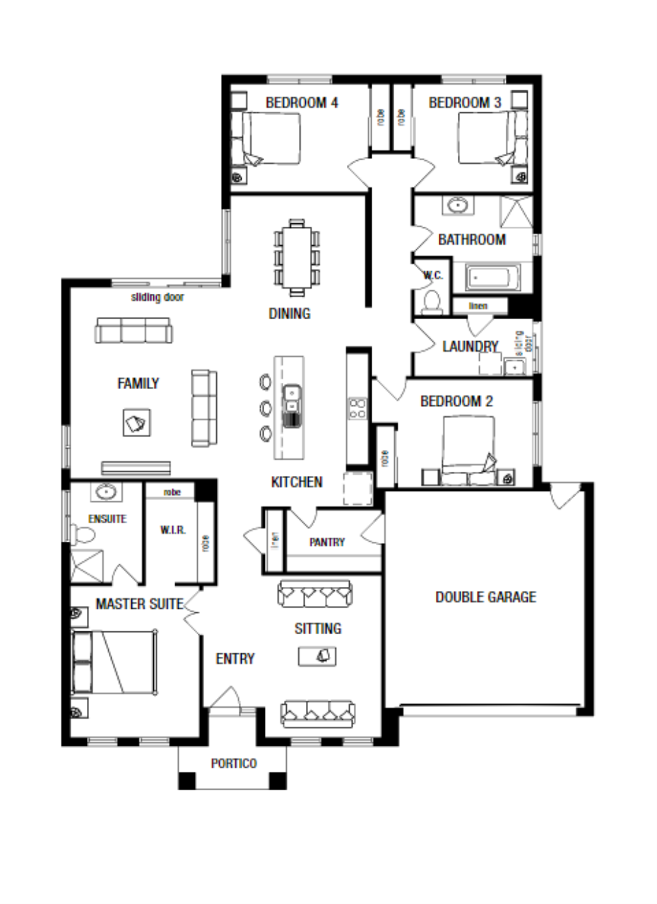 Lot 20 Azurite Court by Metricon Homes Floorplan