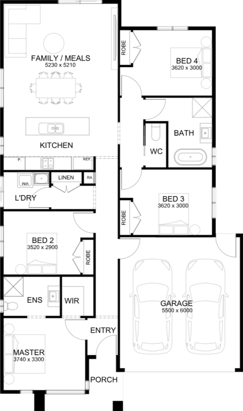 Lot 201 Daintree Bvd by Sherridon Homes Floorplan