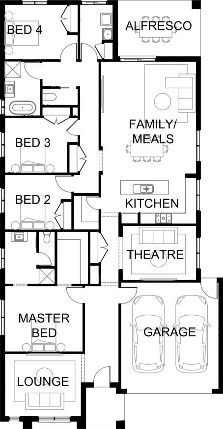 Lot 2101 Vineyard Cct by Sherridon Homes Floorplan