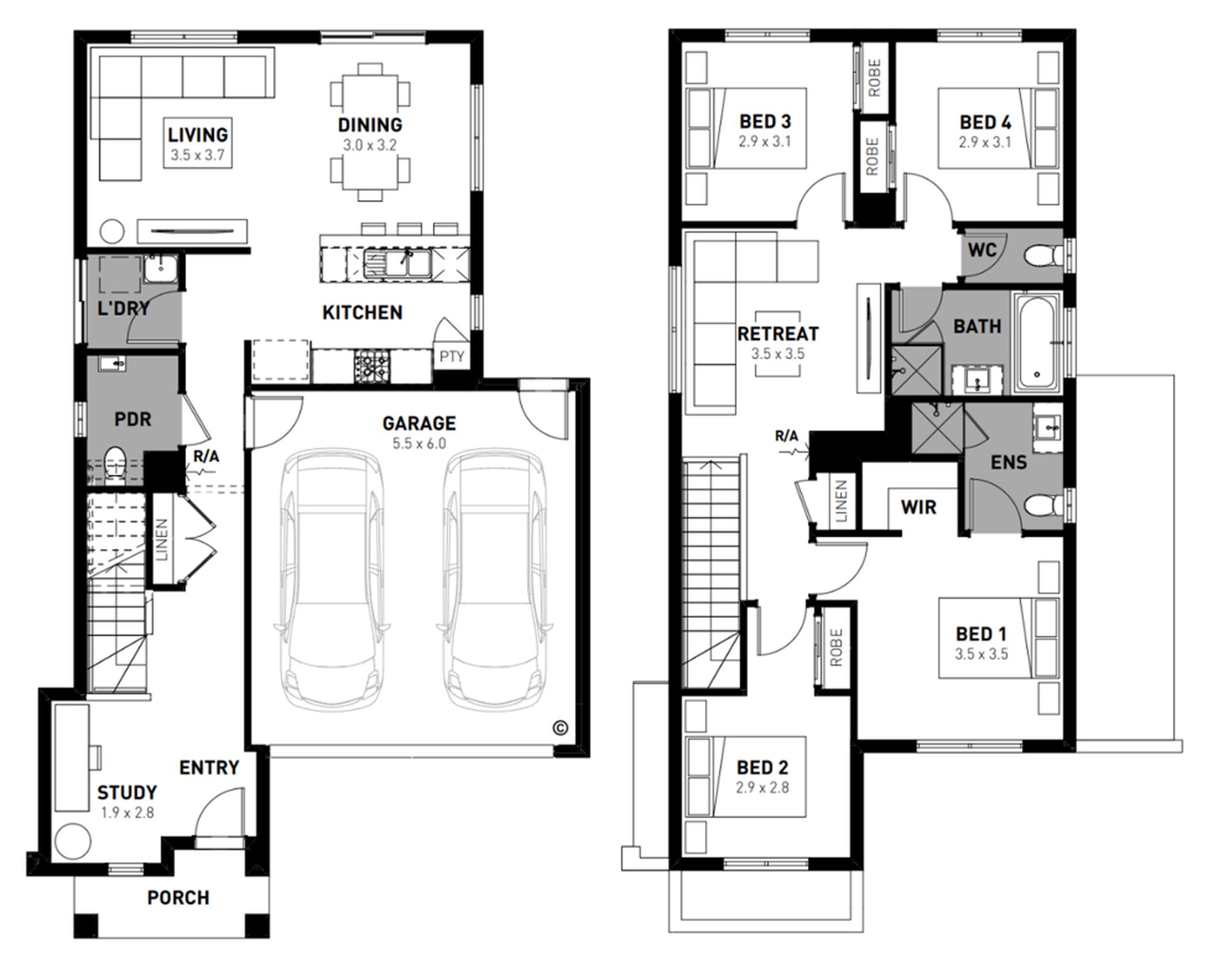 Lot 2106 Lillifield by Homebuyers Centre VIC Floorplan