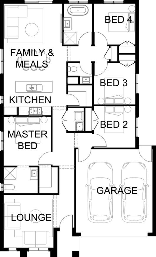 Lot 2137 Dash St by Sherridon Homes Floorplan