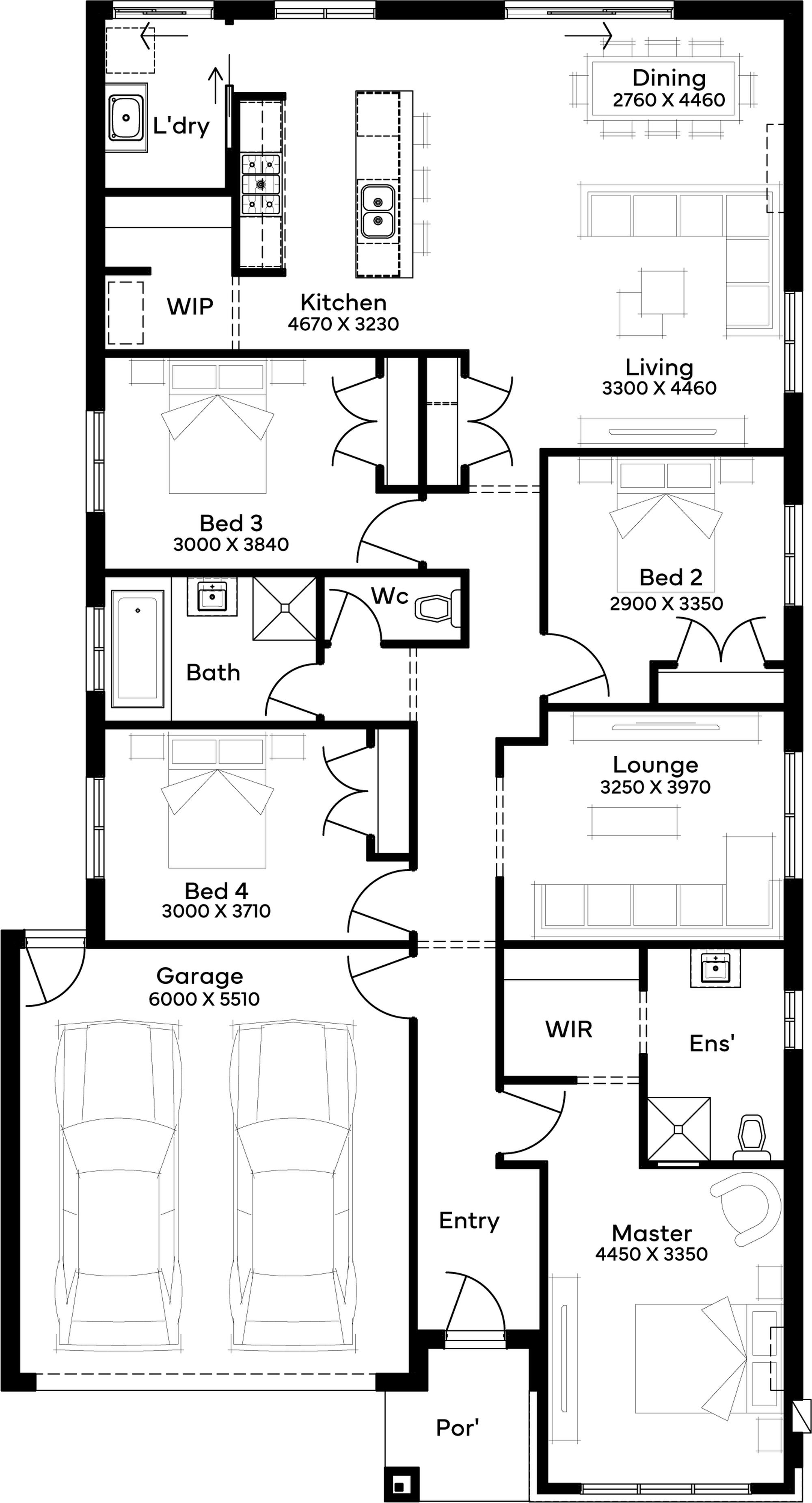 Lot 219 Sherbrooke Loop by Simonds Homes Floorplan