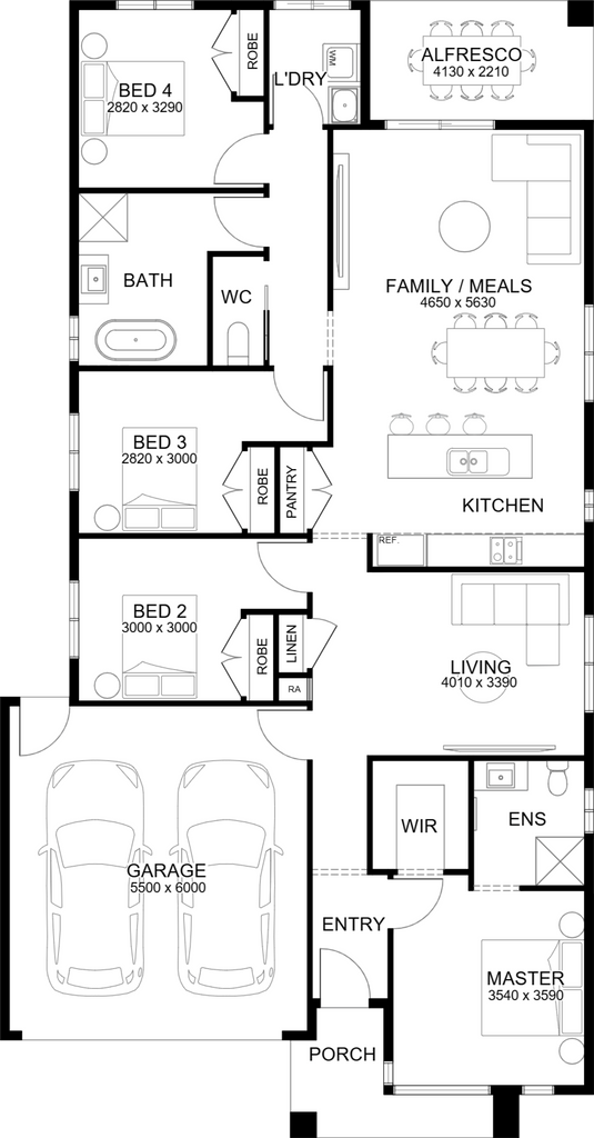 Lot 22 Orvis St by Sherridon Homes Floorplan