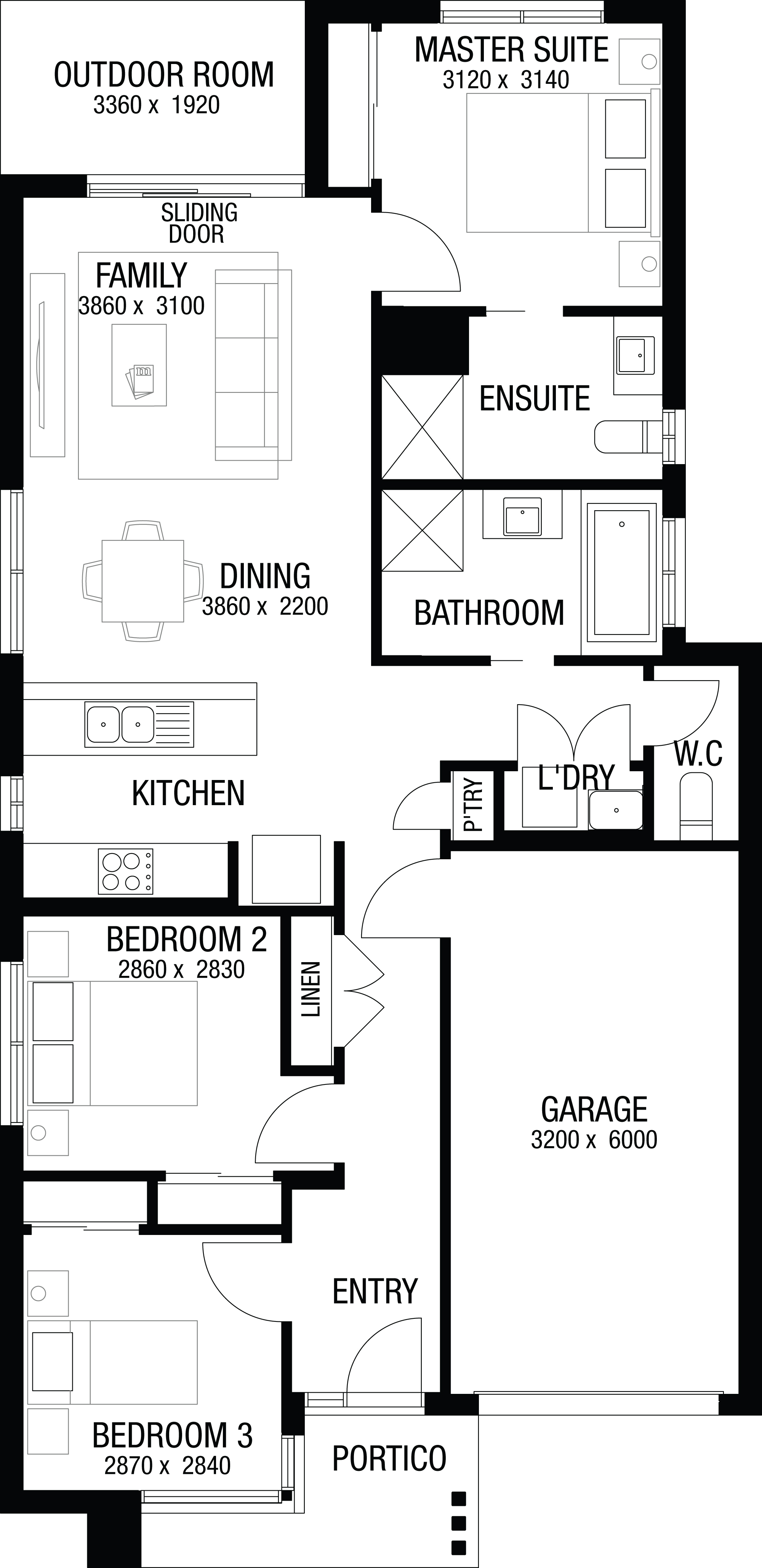 Lot 22 Paperbark Street by Australian Building Company Floorplan