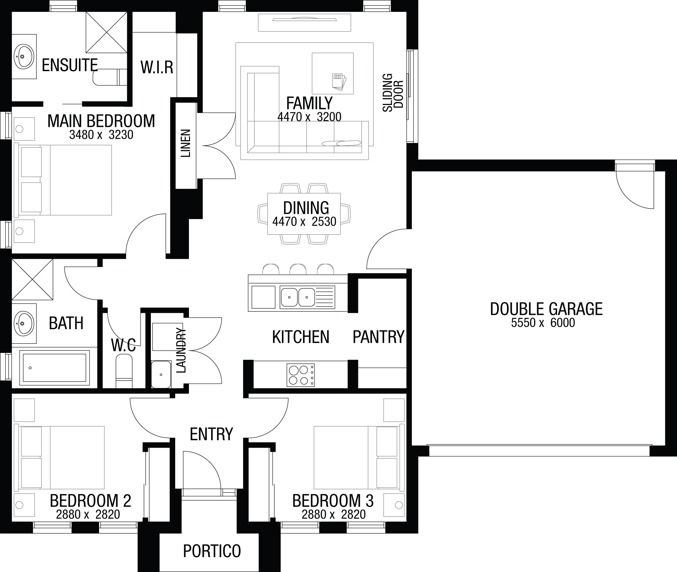 Lot 224 Allhallows Street by Metricon Homes Floorplan
