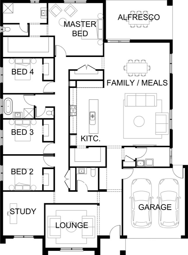 Lot 224 Silvertop by Sherridon Homes Floorplan