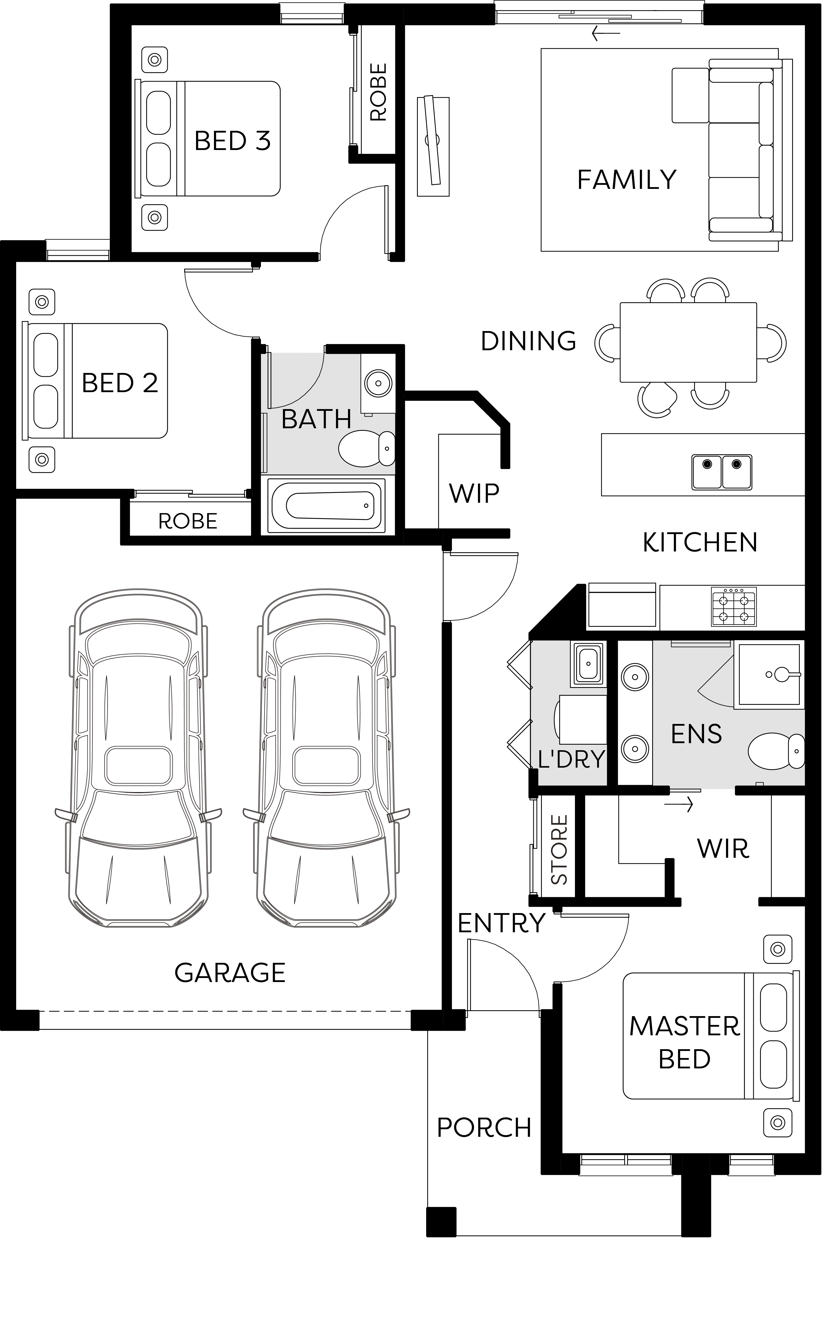 Lot 225 Fratton Avenue, Tulloh St by SOHO Living Floorplan