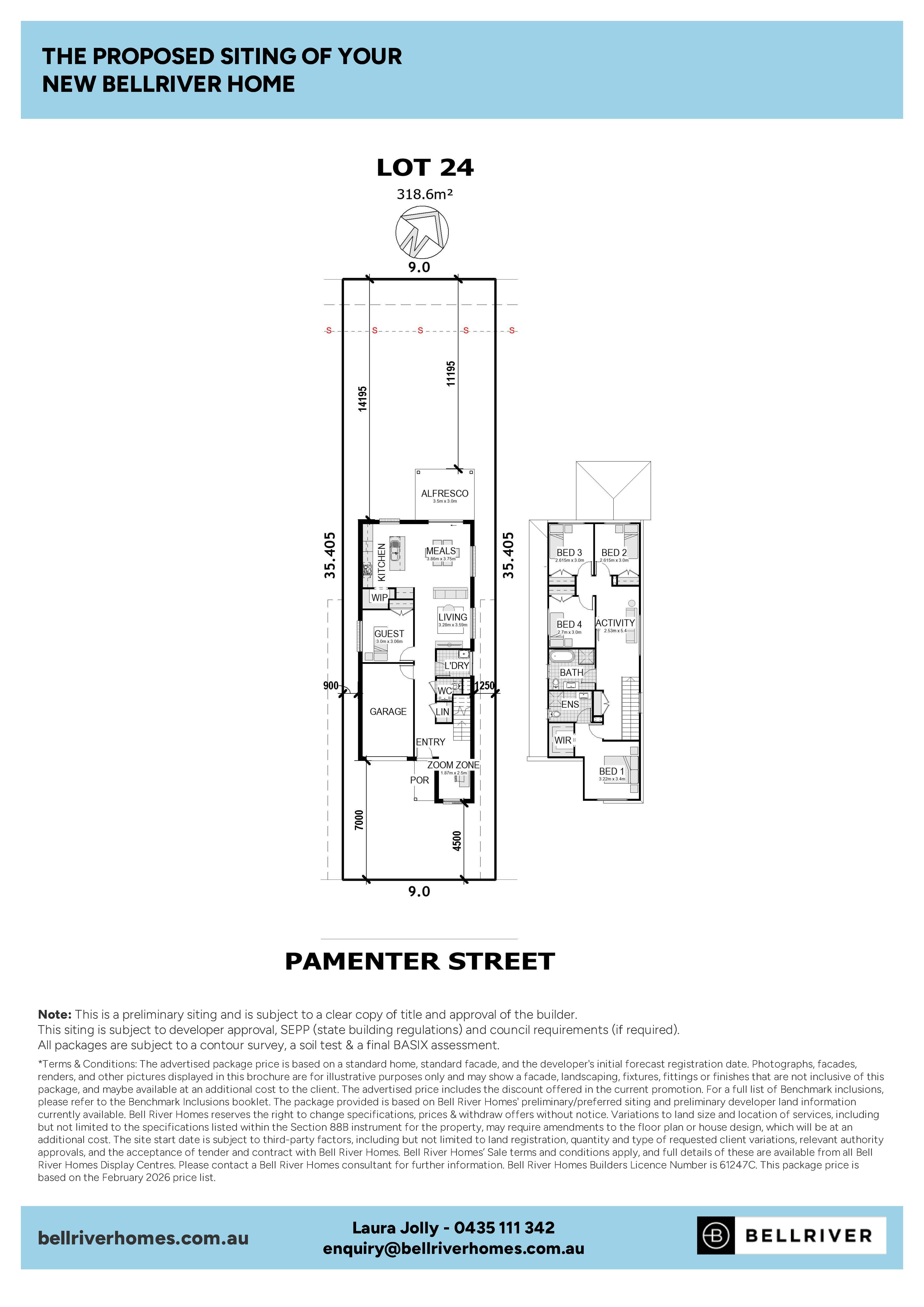 Lot 24 Pamenter Place by Bellriver Homes