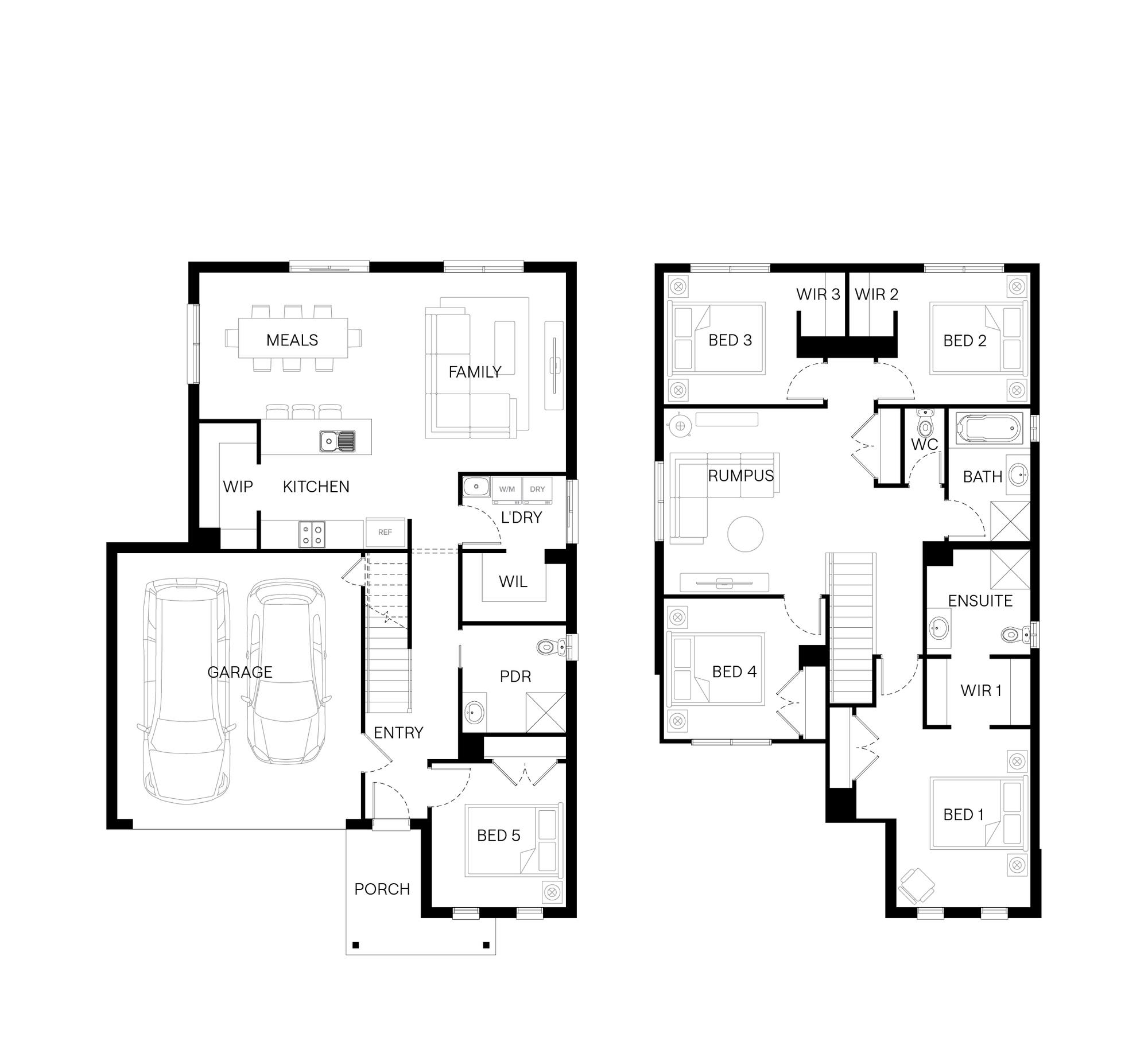 Lot 2604 Vandelay Avenue by Fairhaven Homes Floorplan