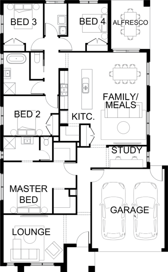 Lot 2607 Brighton Rise by Sherridon Homes Floorplan