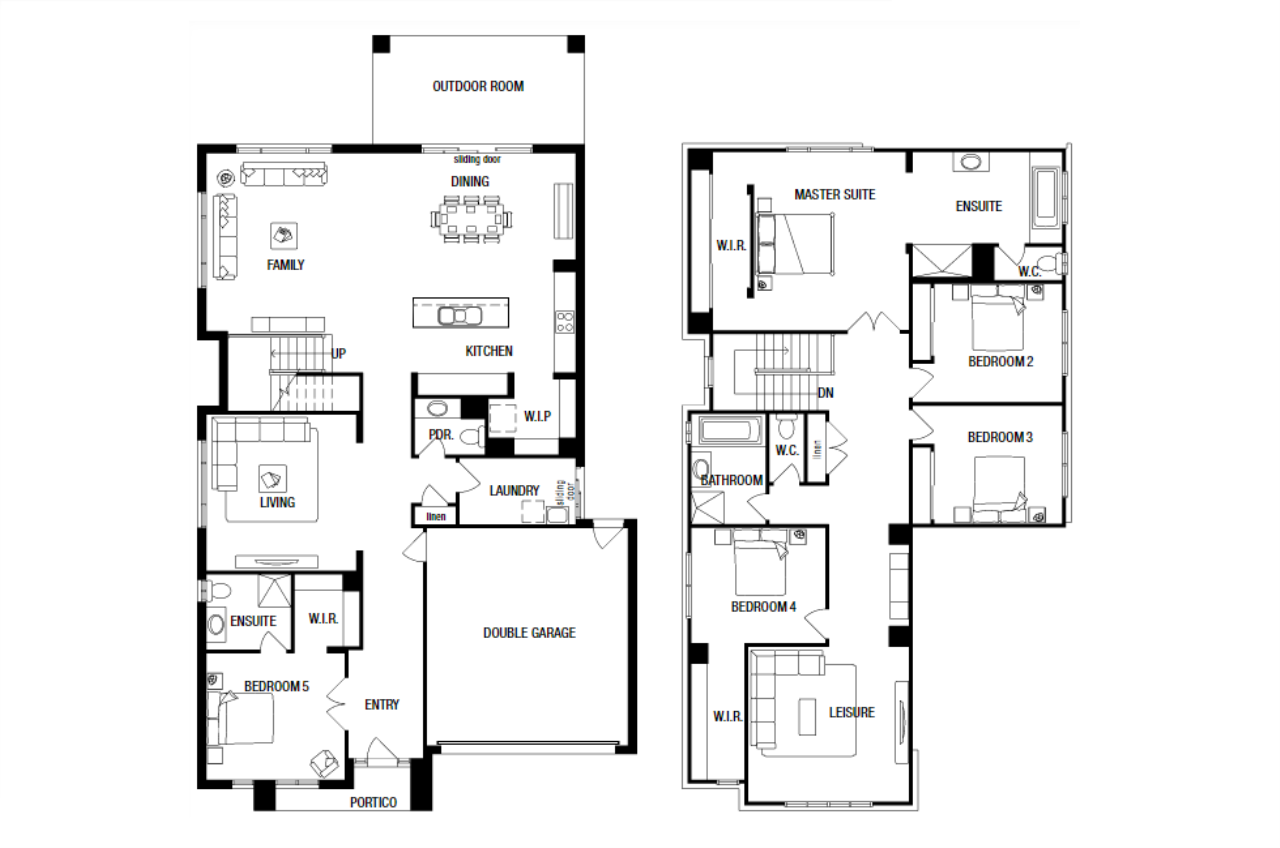 Lot 2630 Dubout Street by Metricon Homes Floorplan