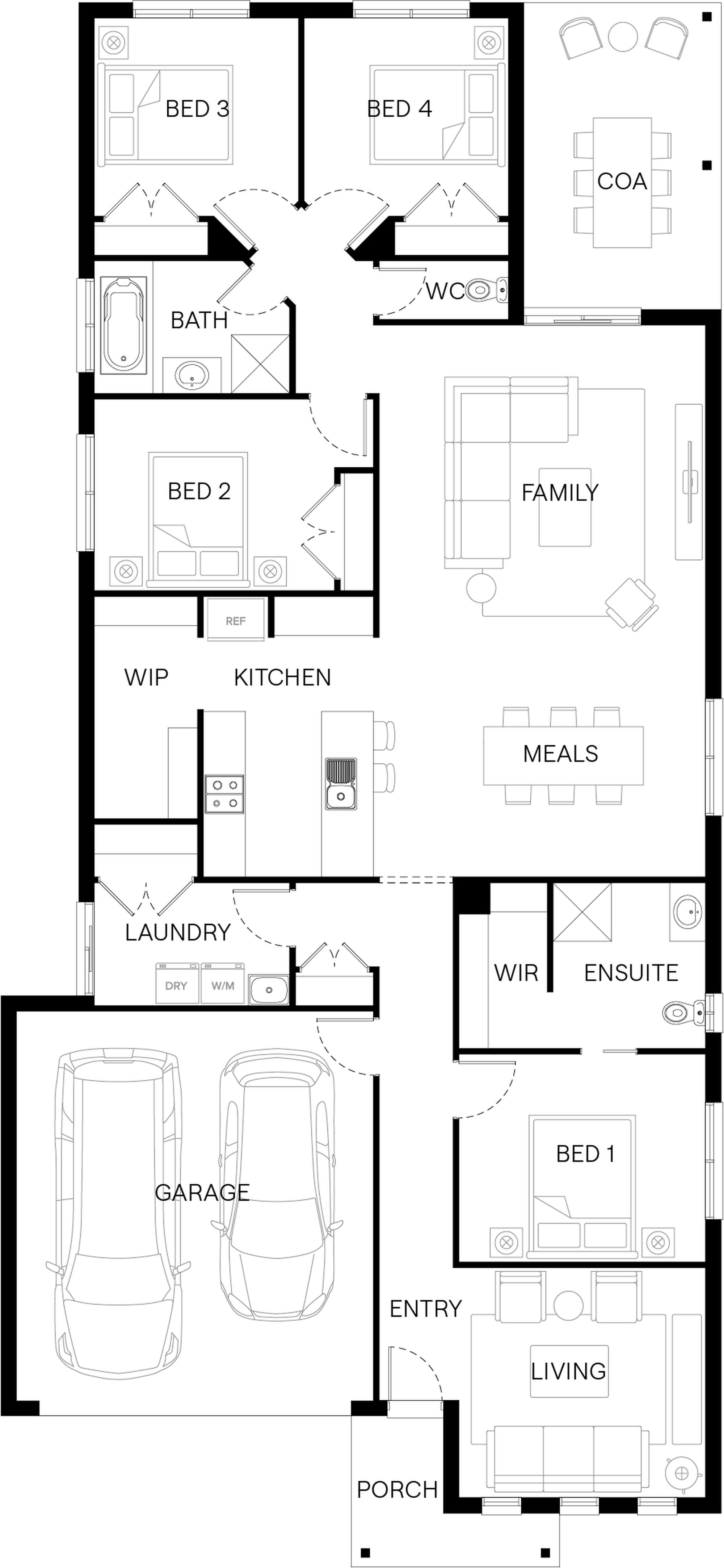 Lot 27 Gladman Street by Fairhaven Homes Floorplan