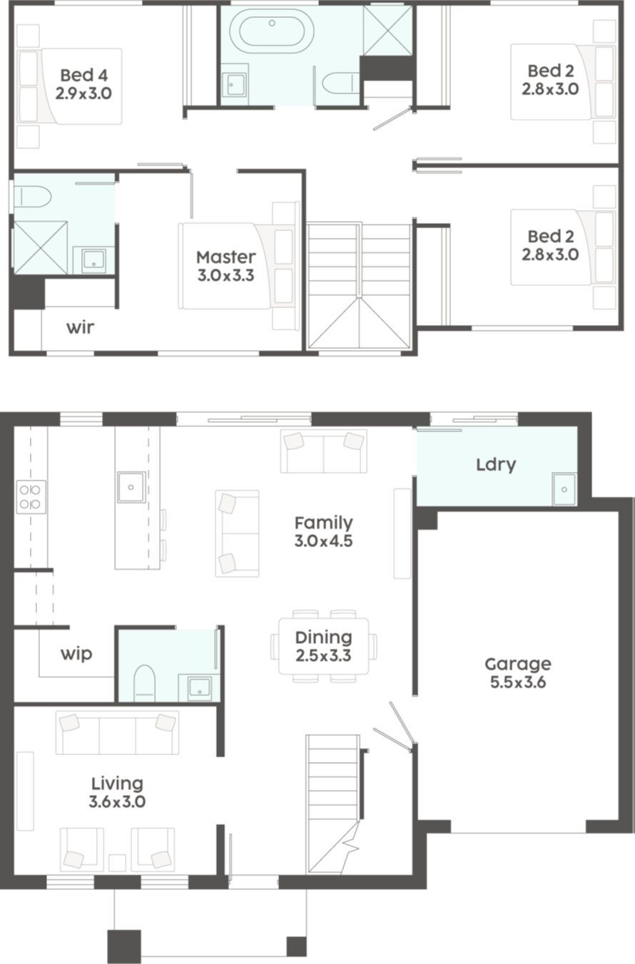 Lot 29 Bright Circuit Floorplan