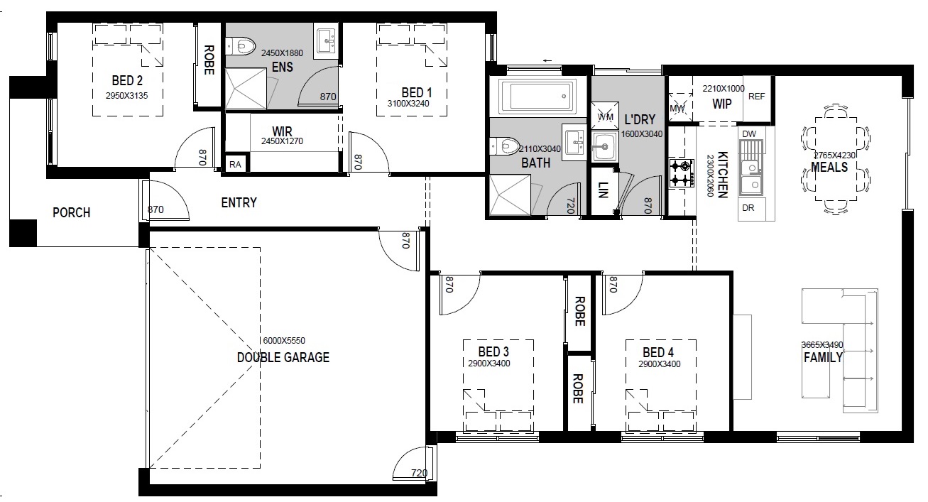 Lot 2937 Lockington Road by H&L Victoria Floorplan