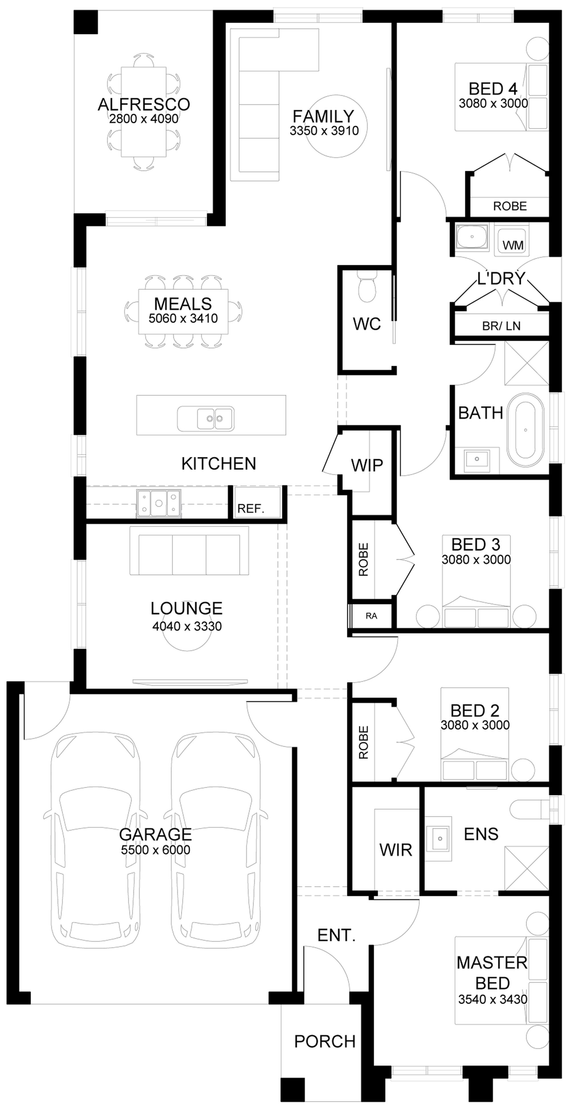 Lot 30237 Farmhill Circuit by Eden Brae Homes Floorplan