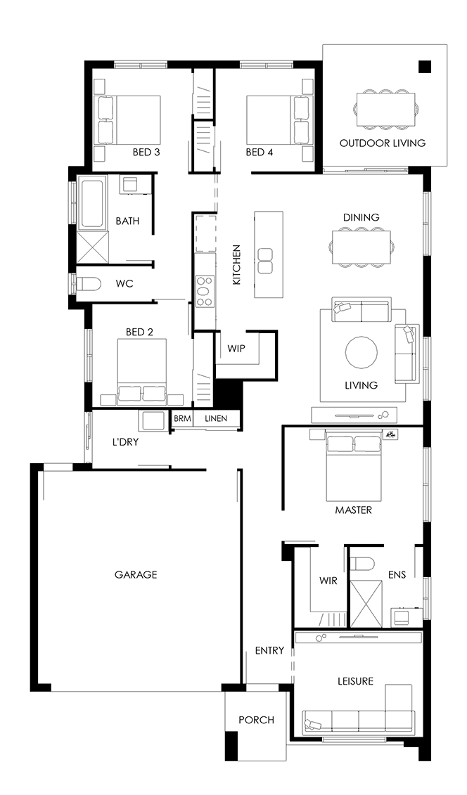 Lot 314 New Road Floorplan