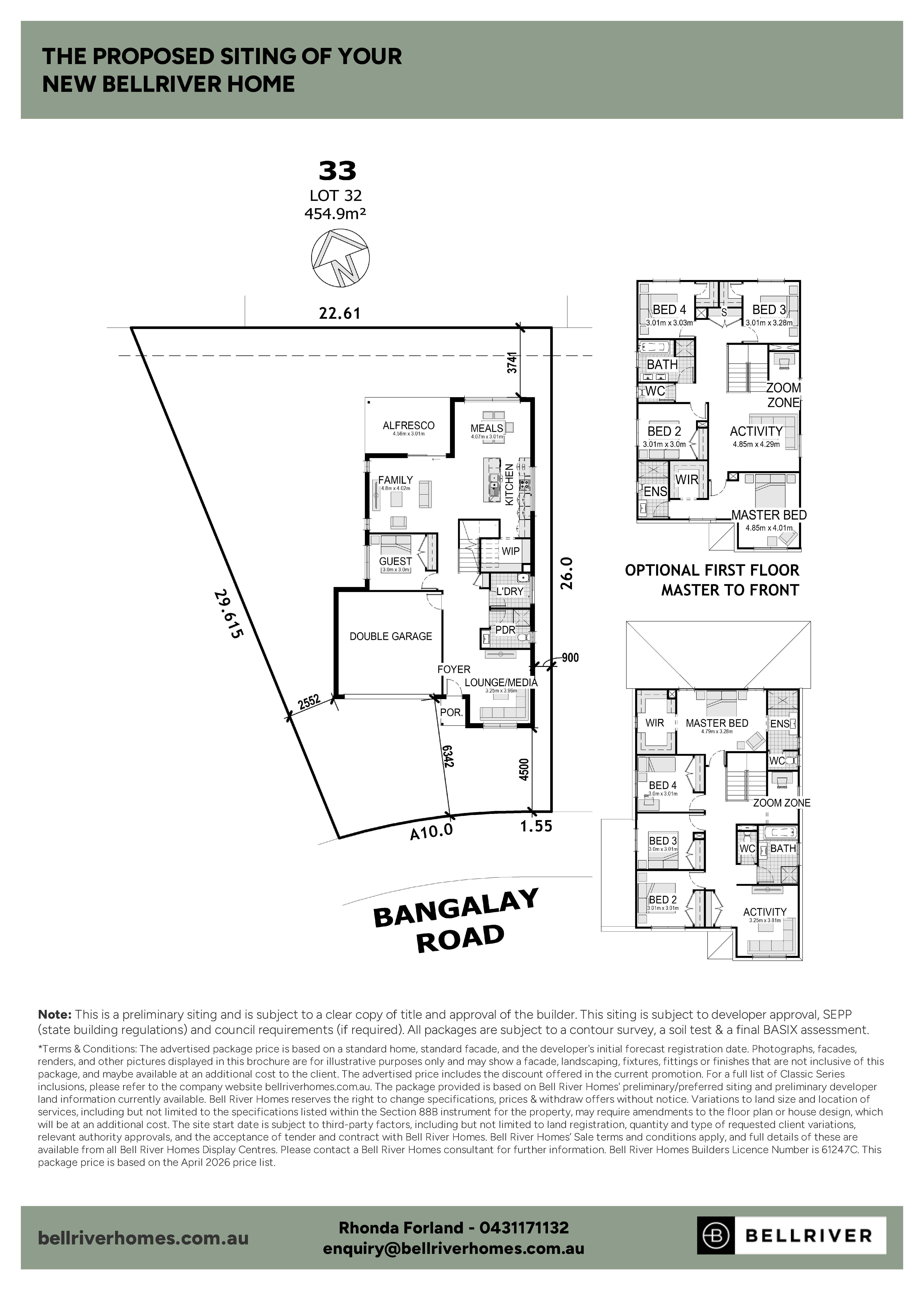 Lot 32 (33) Bangalay Road, Tahmoor Road Estate by Bellriver Homes